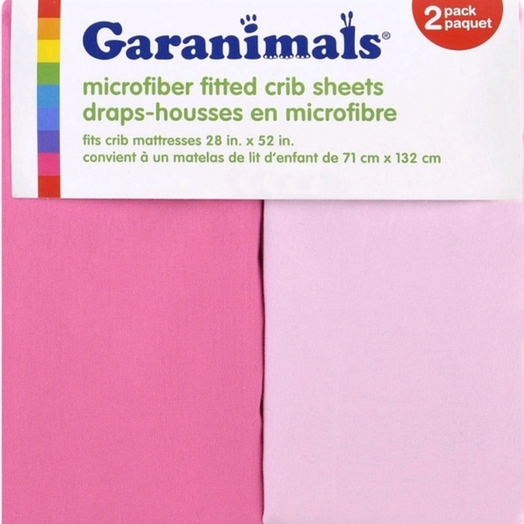 2 pack crib sheets NWOT pics of in box from online - Picture 6 of 9